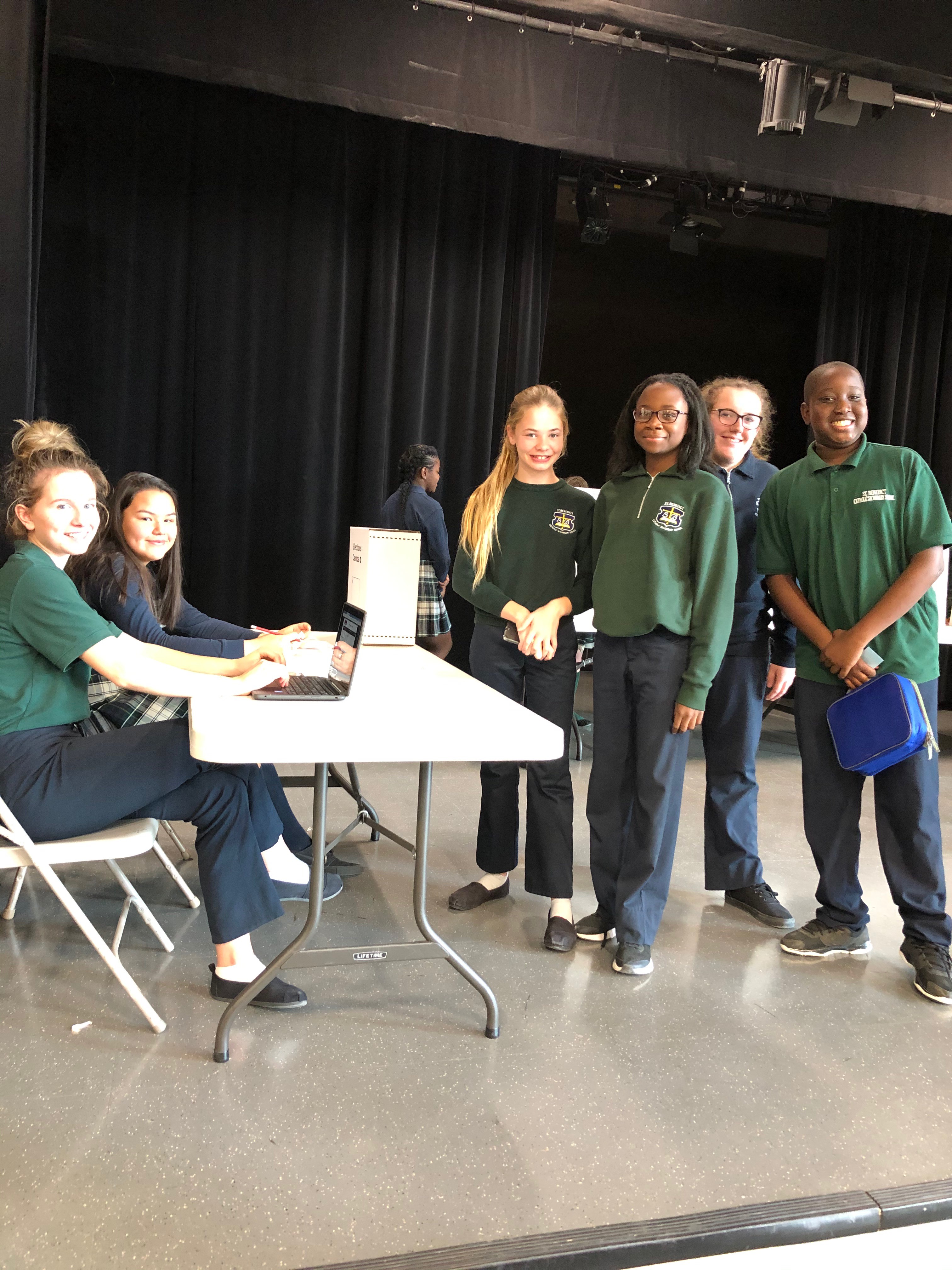 Sudbury Catholic Students Cast their Vote!